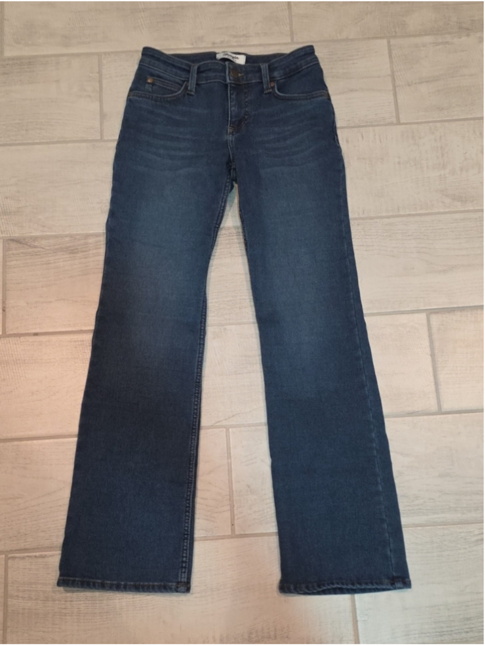 Wrangler Retro Mid Rise Boot Lined Women's Size 25x32 Stretch